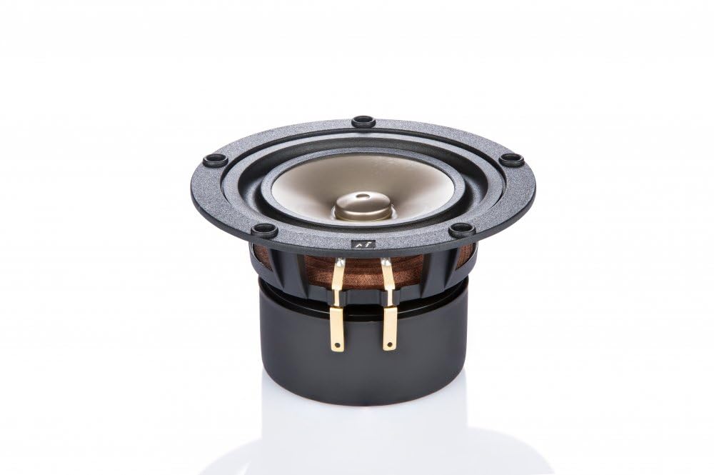 極美品 MarkAudio Pluvia Seven 10cmフルレンジスピーカ MarkAudio Pluvia7HD ゴールド10cmフルレンジ（ペア） - スピーカー